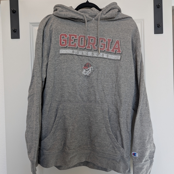 Champion Tops - Champion Gray Georgia Bulldogs Sweatshirt